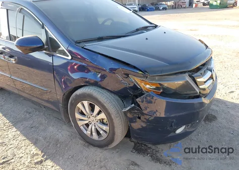 2015 Honda Odyssey Ex-L from USA, damaged, VIN 5FNRL5H60FB100310